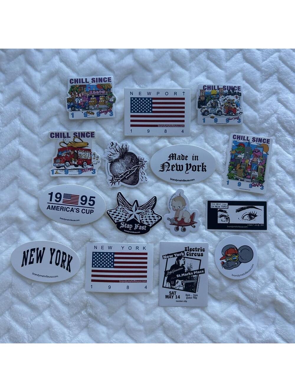 Brandy Melville stickers bundle